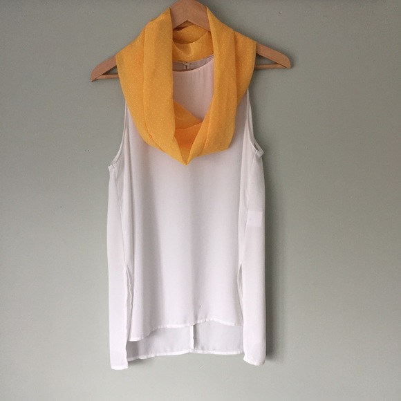 Yellow Infinity Scarf - Picture 1 of 1